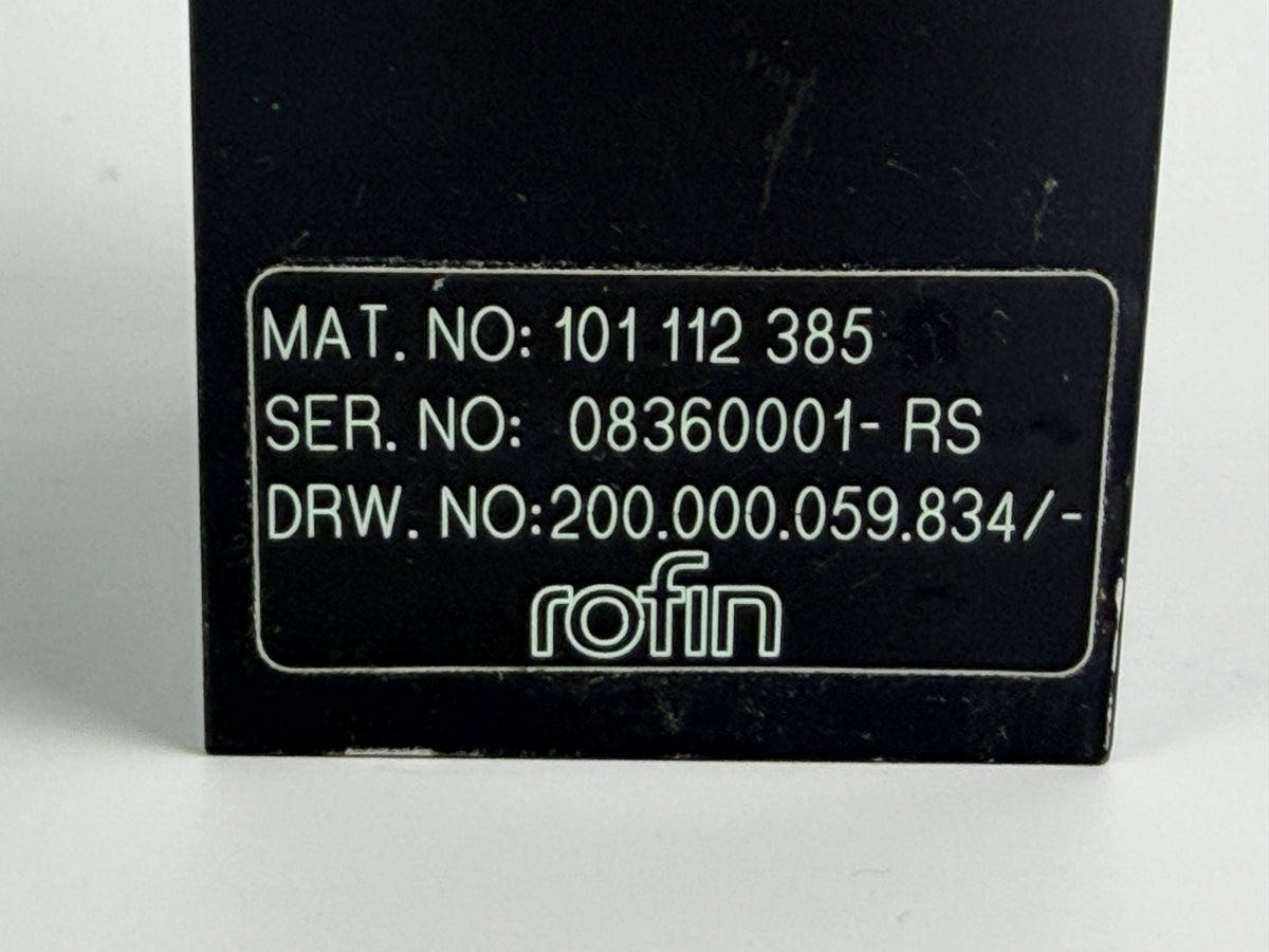 1x Rofin 101 112 385 Water-Cooled Laser Power Measurement Module / Beamsplitter