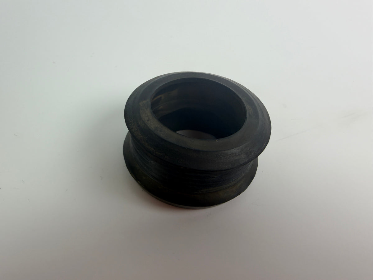 6x STEDO 60555 Euro Rubber Connector Black for Flush Pipe Ø38 mm