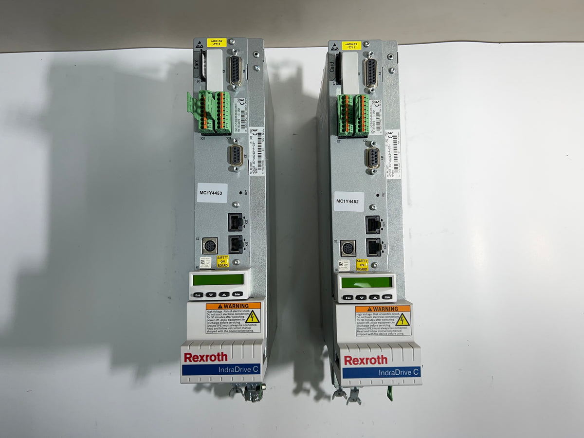 1x Rexroth IndraDrive C HCS02.1E-W0012-A-03-NNNN Drive Controller