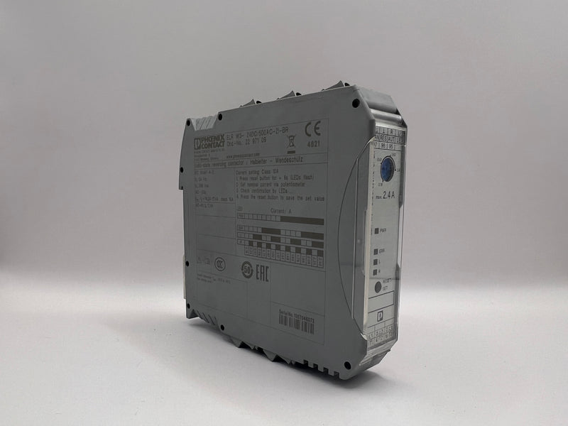Phoenix Contact ELR W3-24DC/500AC-2I-BR Hybrid Motor Starter 2297109 24V DC 500V AC