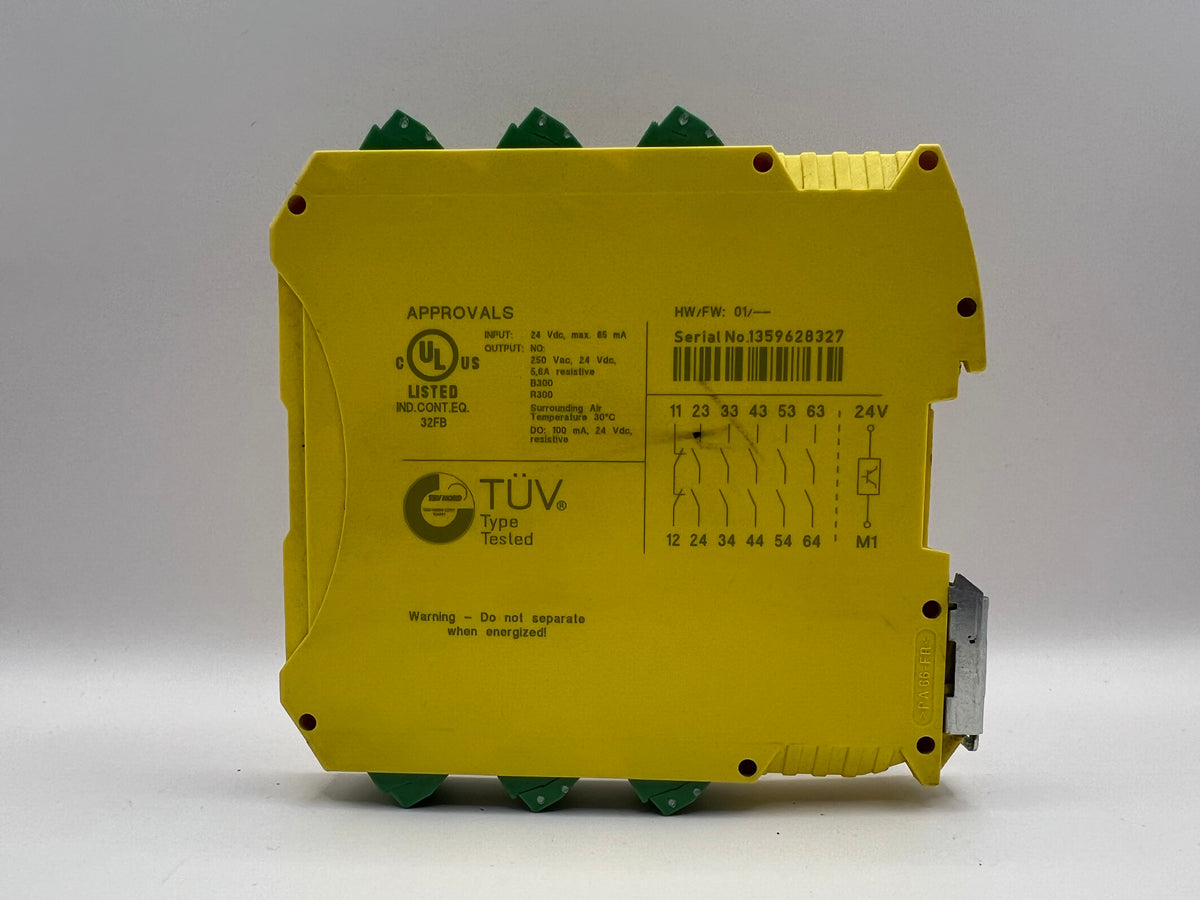 1x Phoenix Contact PSR-MC82-5NO-1NC-1DO-24DC-SC Expansion Module 2702382 24V DC