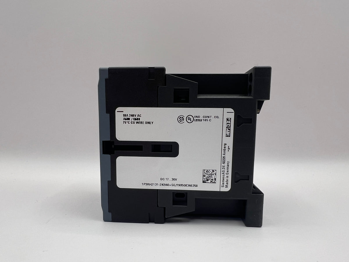 1x Siemens SIRIUS 3RH2131-2KB40 Contactor 24V DC Coil