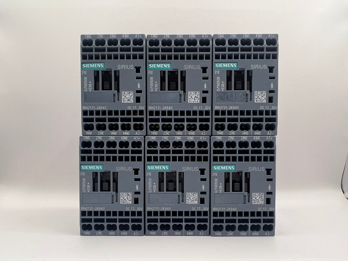 1x Siemens SIRIUS 3RH2131-2KB40 Contactor 24V DC Coil