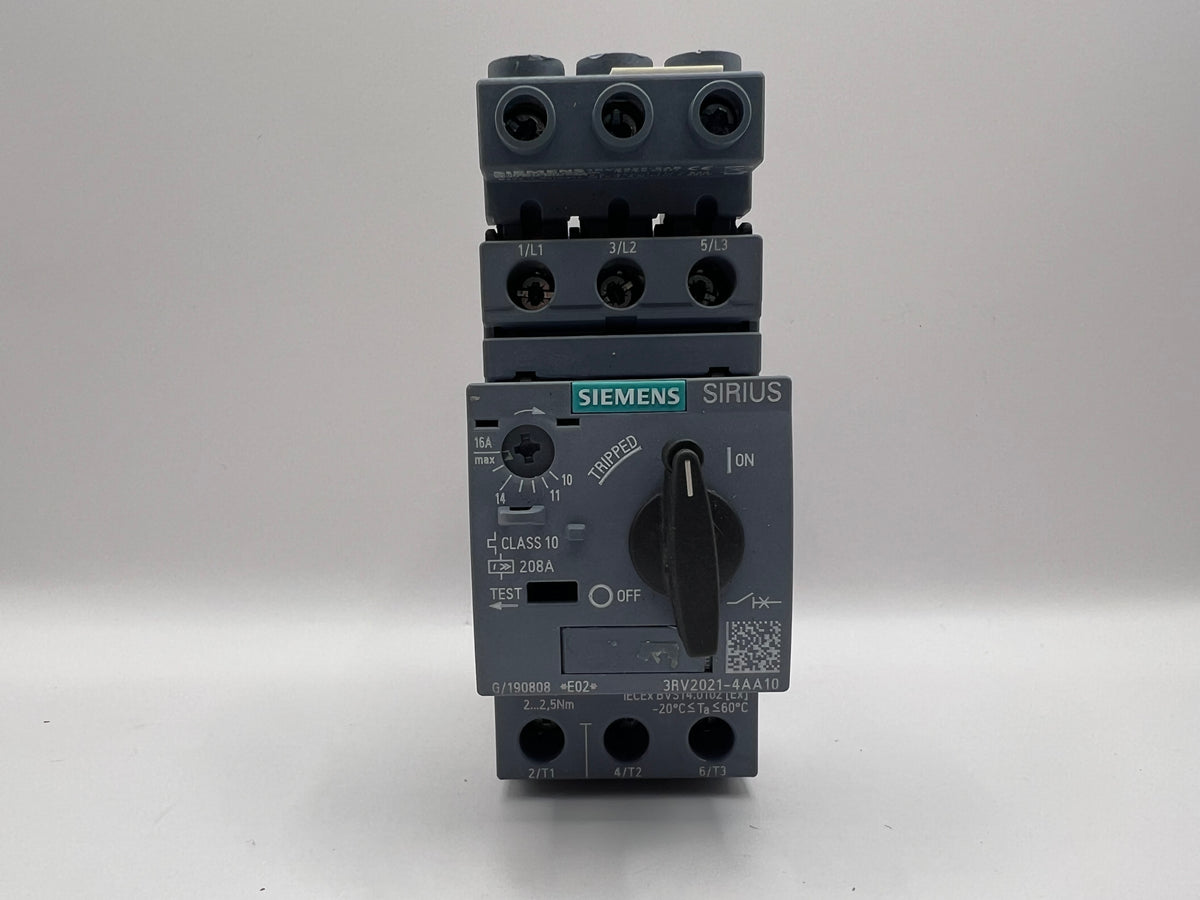 Siemens SIRIUS 3RV2021-4AA10 CONTACTOR