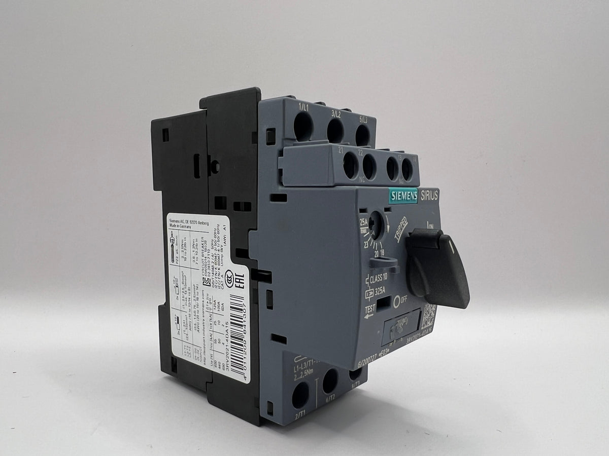 1x Siemens SIRIUS 3RV2021-4DA15  CONTACTOR