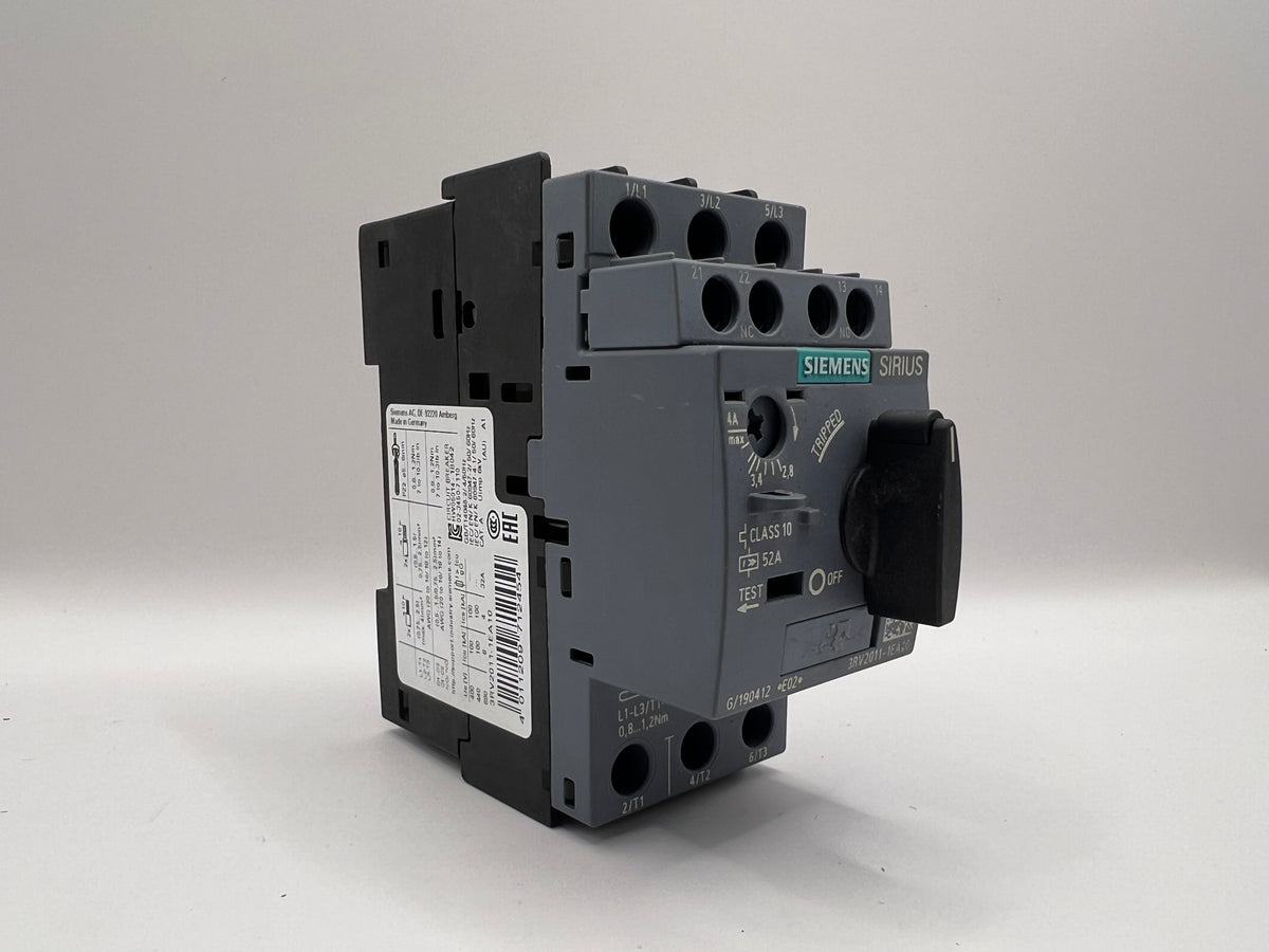 Siemens SIRIUS 3RV2011-EA10  CONTACTOR