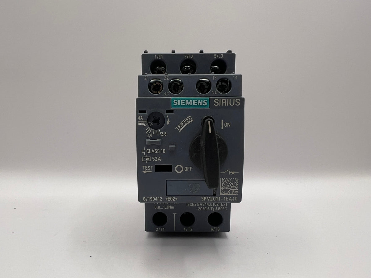 Siemens SIRIUS 3RV2011-EA10  CONTACTOR