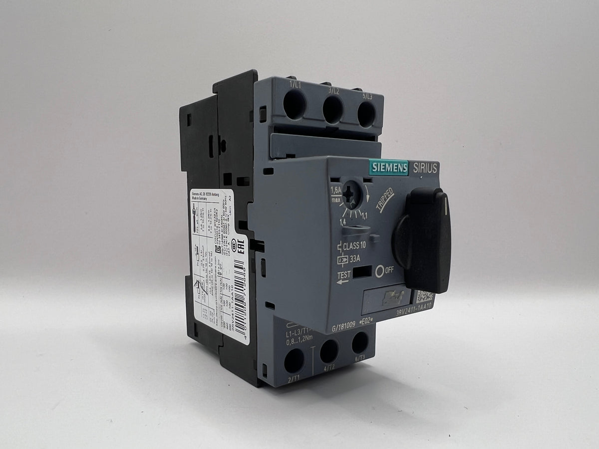 Siemens SIRIUS 3RV2411-1AA10  CONTACTOR
