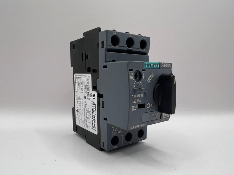 Siemens SIRIUS 3RV2411-1AA10  CONTACTOR