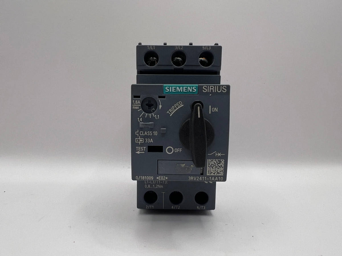 Siemens SIRIUS 3RV2411-1AA10  CONTACTOR