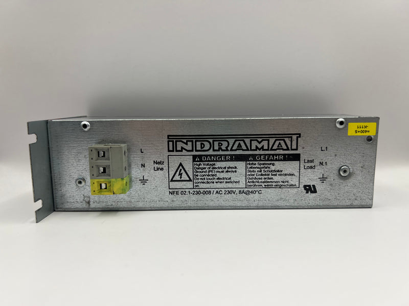 1x Indramat NFE02.1-230-008 Power Line Filter 230V AC 8A