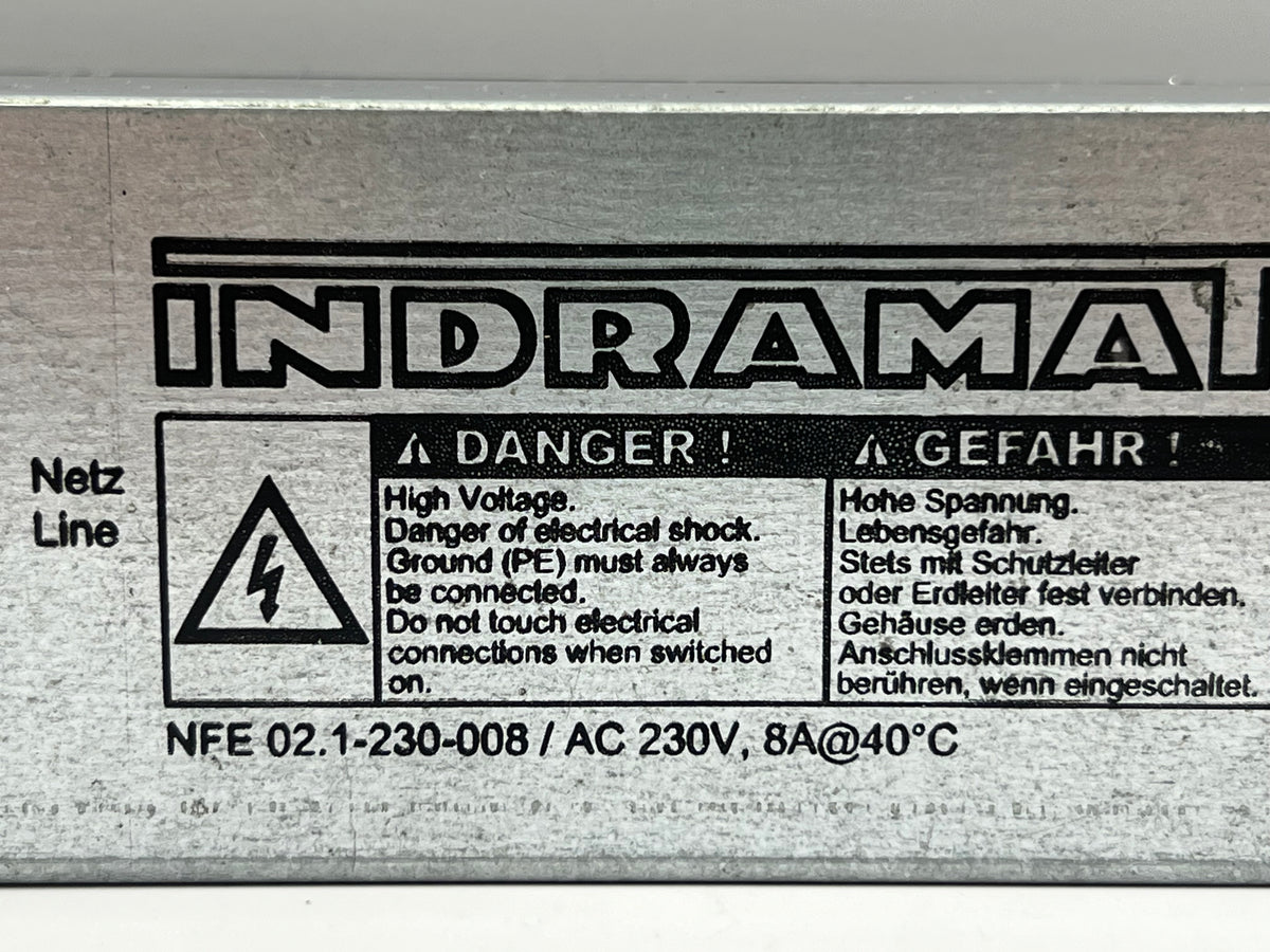 1x Indramat NFE02.1-230-008 Power Line Filter 230V AC 8A