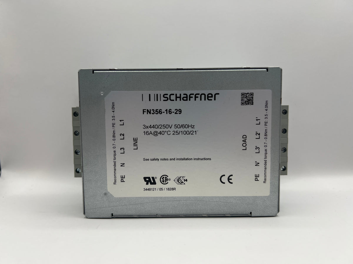 Schaffner FN356-16-29 Filter 440/250 VAC/50-60Hz