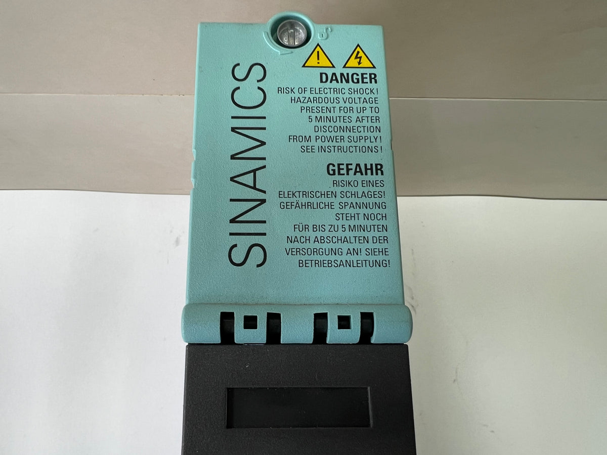 1x Siemens SINAMICS 6SL3120-2TE13-0AA3 Double Motor Module 9A 400V