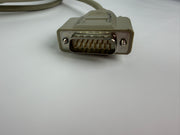 1x DB15 15-Pin D-Sub Extension Cable Male to Female 2.9m Industrial Signal Cable