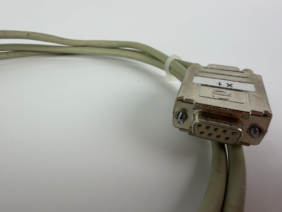Harting 9 Pin D-Sub Cable Male to Female 1.5m HELUKABEL Rofin Laser