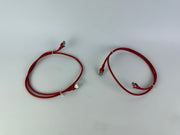 1x CAT5e SFTP Ethernet Patch Cable 1m RJ45 Shielded LAN 26AWG Red