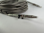 High Power Laser Fiber Optic Delivery Cable Armored Water Cooled Industrial