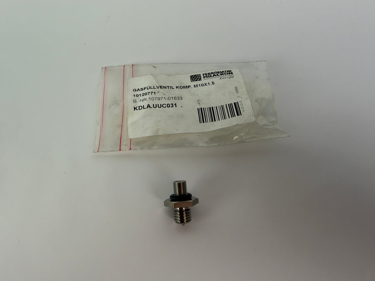 Ferromatik Milacron Gas Filling Valve M10x1.5 10120771 Injection Molding Part