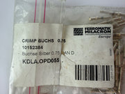 Lot of 39 Ferromatik Milacron Crimp Bush 0.75 10152384 Electrical Terminal