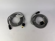 1x Ferromatik Milacron Power Cable NEMA L5-15P 15A 125V to 4-Pin AMP CPC Industrial Cable