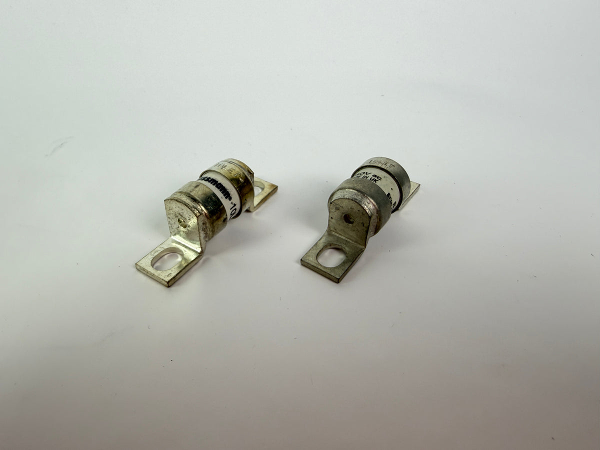 2x Bussmann 10LET Semiconductor Fuse 240VAC High Speed Industrial Fuse