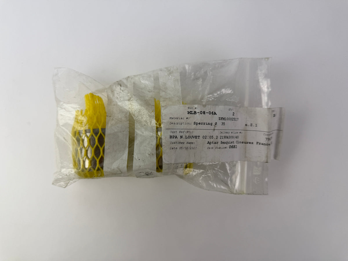 2x Ferromatik Milacron 10002517/MR Rear Seat Ø45 Stauring Screw Tip Injection Molding