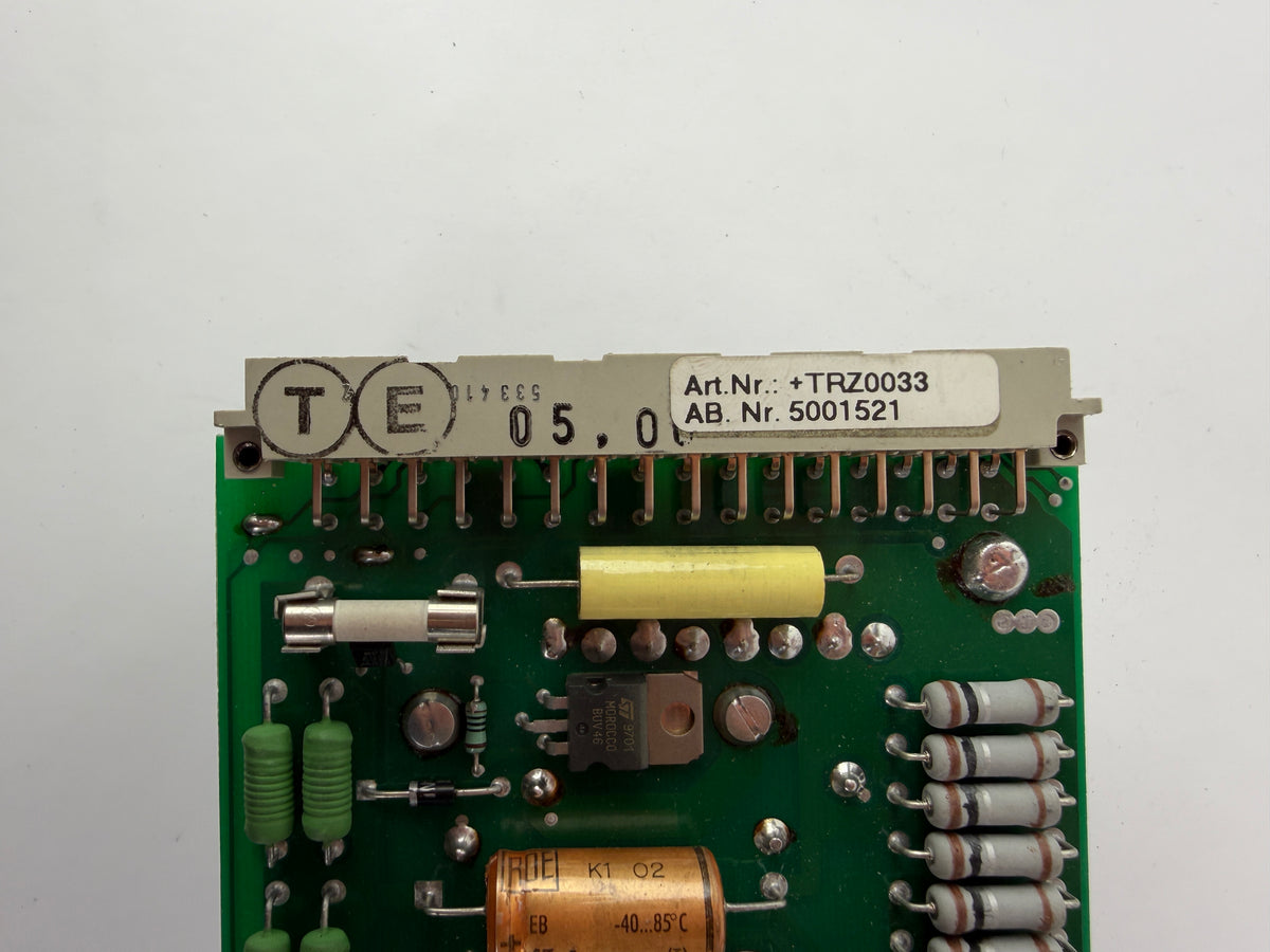 Zebotronics SE 800.12.120T5 Stepper Motor Driver Amplifier Card TRZ0033 USPP
