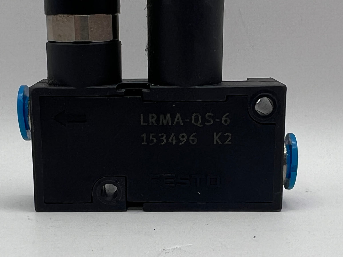 1x FESTO LRMA-QS-6 153496 Reducing Valves (LRMAQS6)