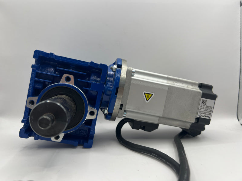 Rexroth MSM031B-0300-NN-M5-MH1 Servo Motor R911344214 + Motovario 8058692-029