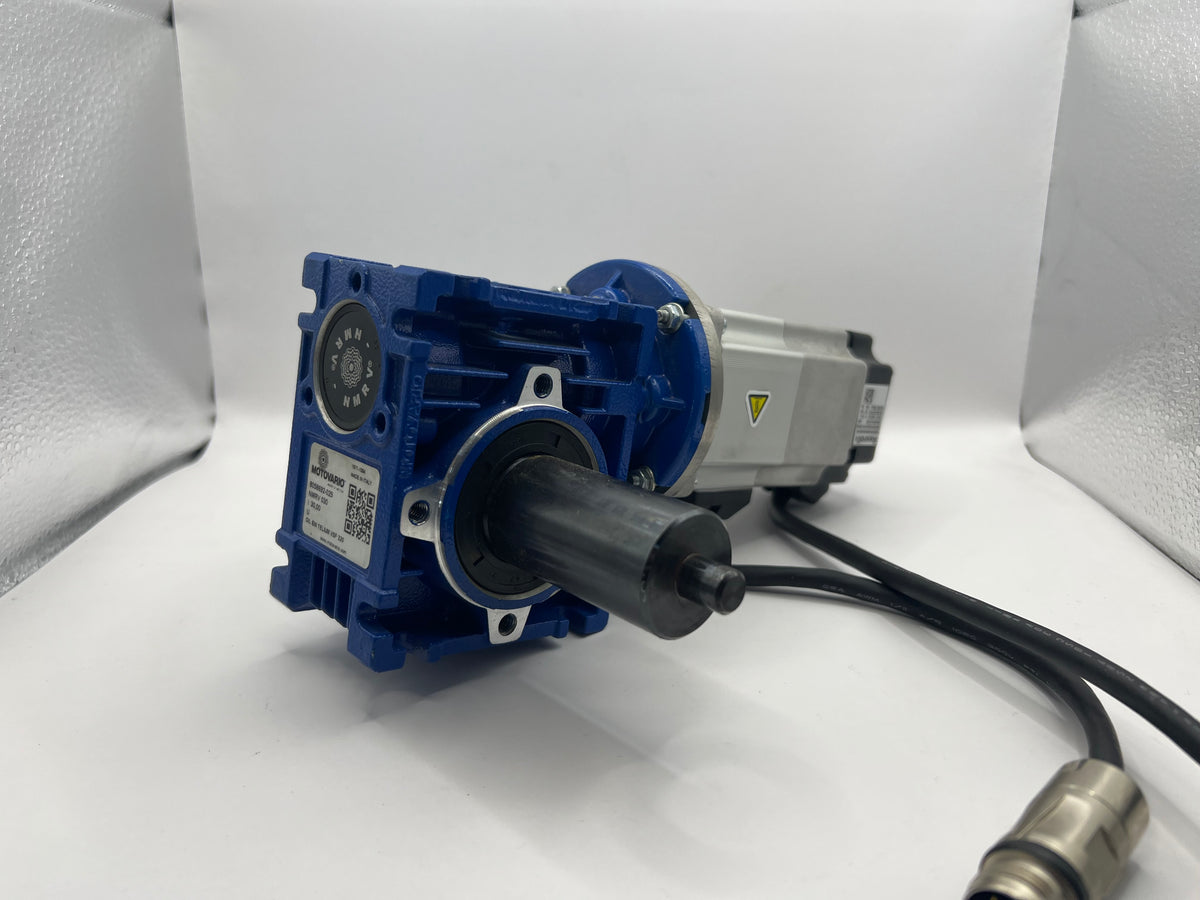 Rexroth MSM031B-0300-NN-M5-MH1 Servo Motor R911344214 + Motovario 8058692-029