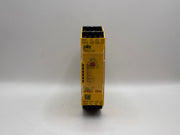 1x Pilz PNOZ s4 24VDC 3n/o 1n/c Safety Relay 750104