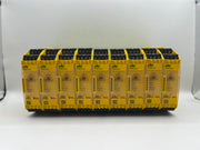 1x Pilz PNOZ s4 24VDC 3n/o 1n/c Safety Relay 750104