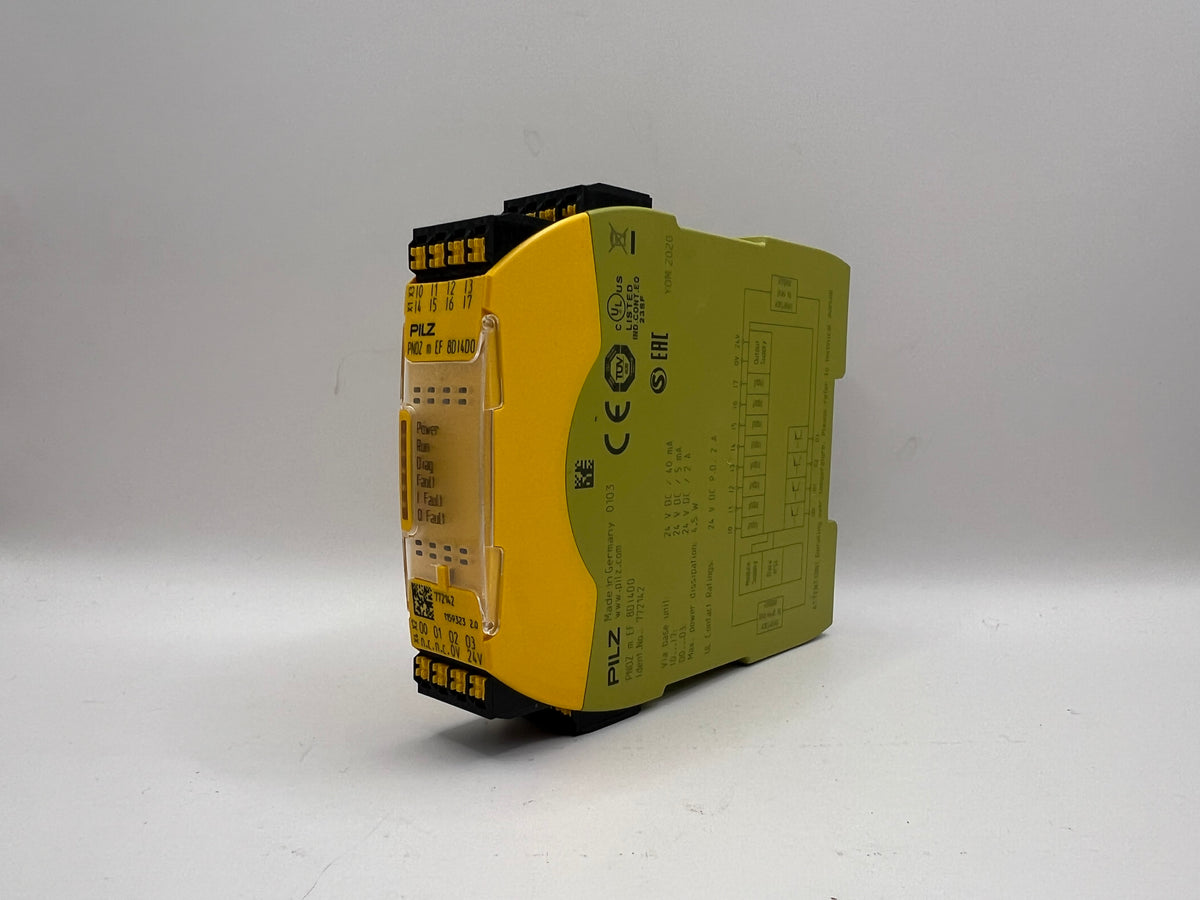 Pilz PNOZ m EF 8DI4D0 Ident.No. 772142 Safety Relay