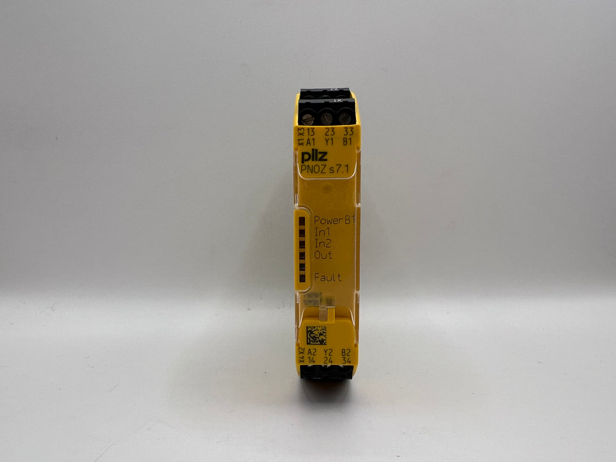 1x Pilz PNOZ s7.1 24VDC 3n/o Ident.No. 750167 Safety Relay
