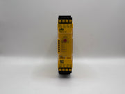 1x PILZ 751104 PNOZ s4 C24VDC 3n/o 1n/c Safety Relay