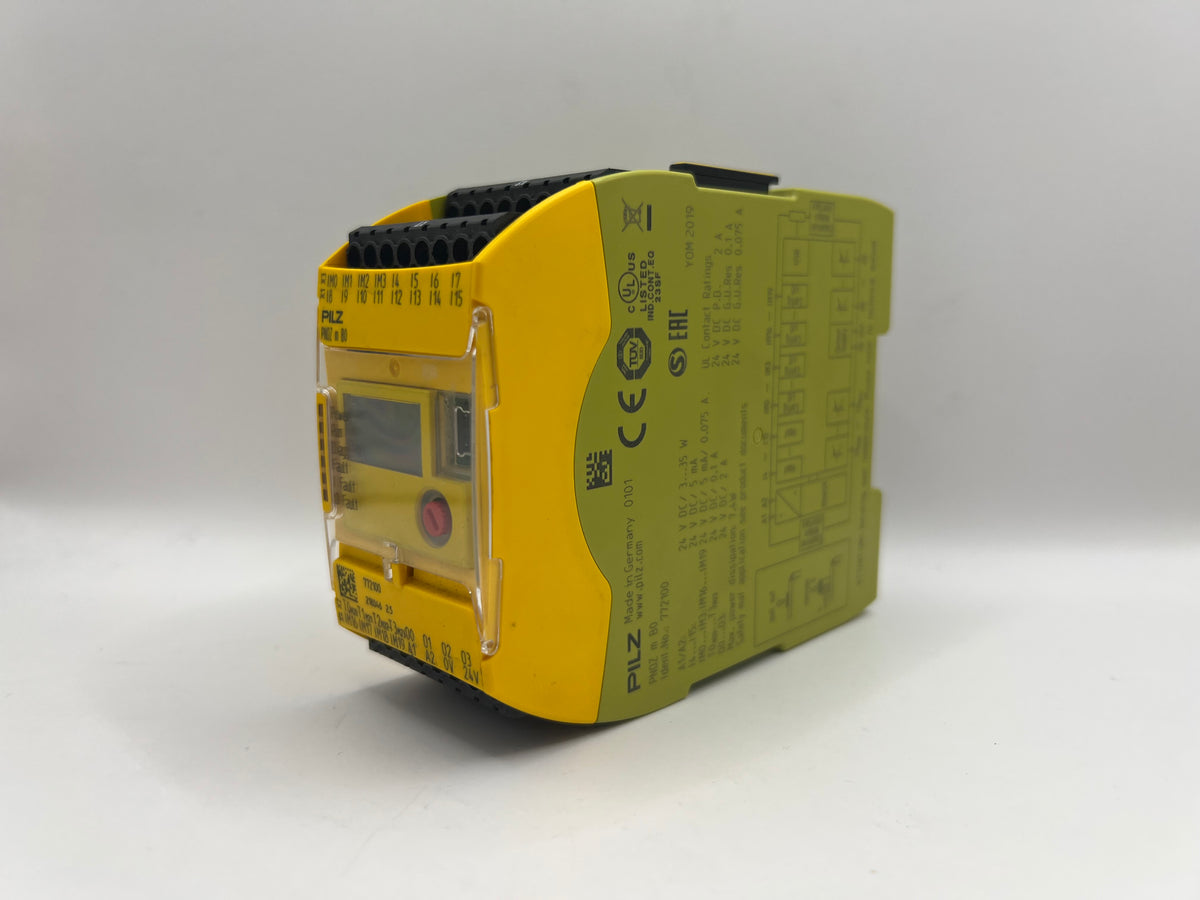 Pilz 772100 PNOZ m B0 Programmable Safety Relay Module