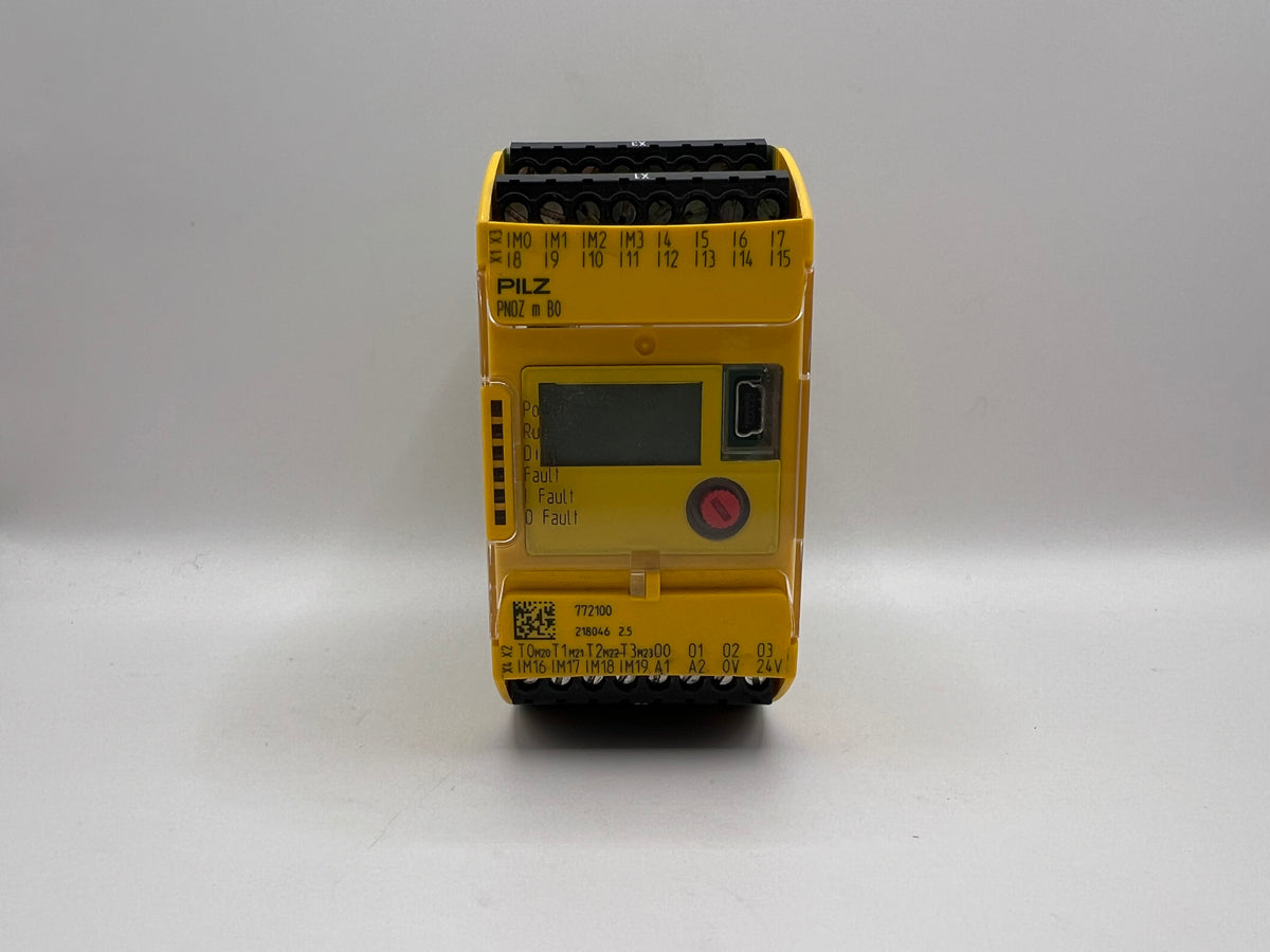 Pilz 772100 PNOZ m B0 Programmable Safety Relay Module