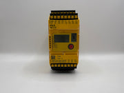 1x Pilz 772100 PNOZ m B0 Programmable Safety Relay Module
