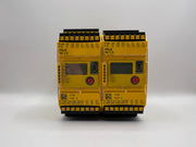 1x Pilz 772100 PNOZ m B0 Programmable Safety Relay Module