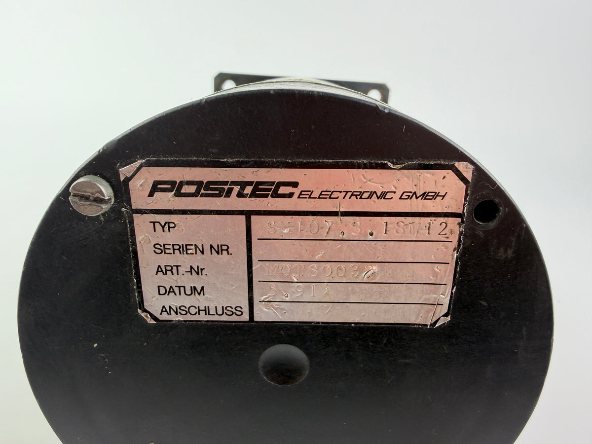 Zebo Tronics SM107.3.18.M12 Stepper Motor Postec Electronic GmbH 12A Made in Germany