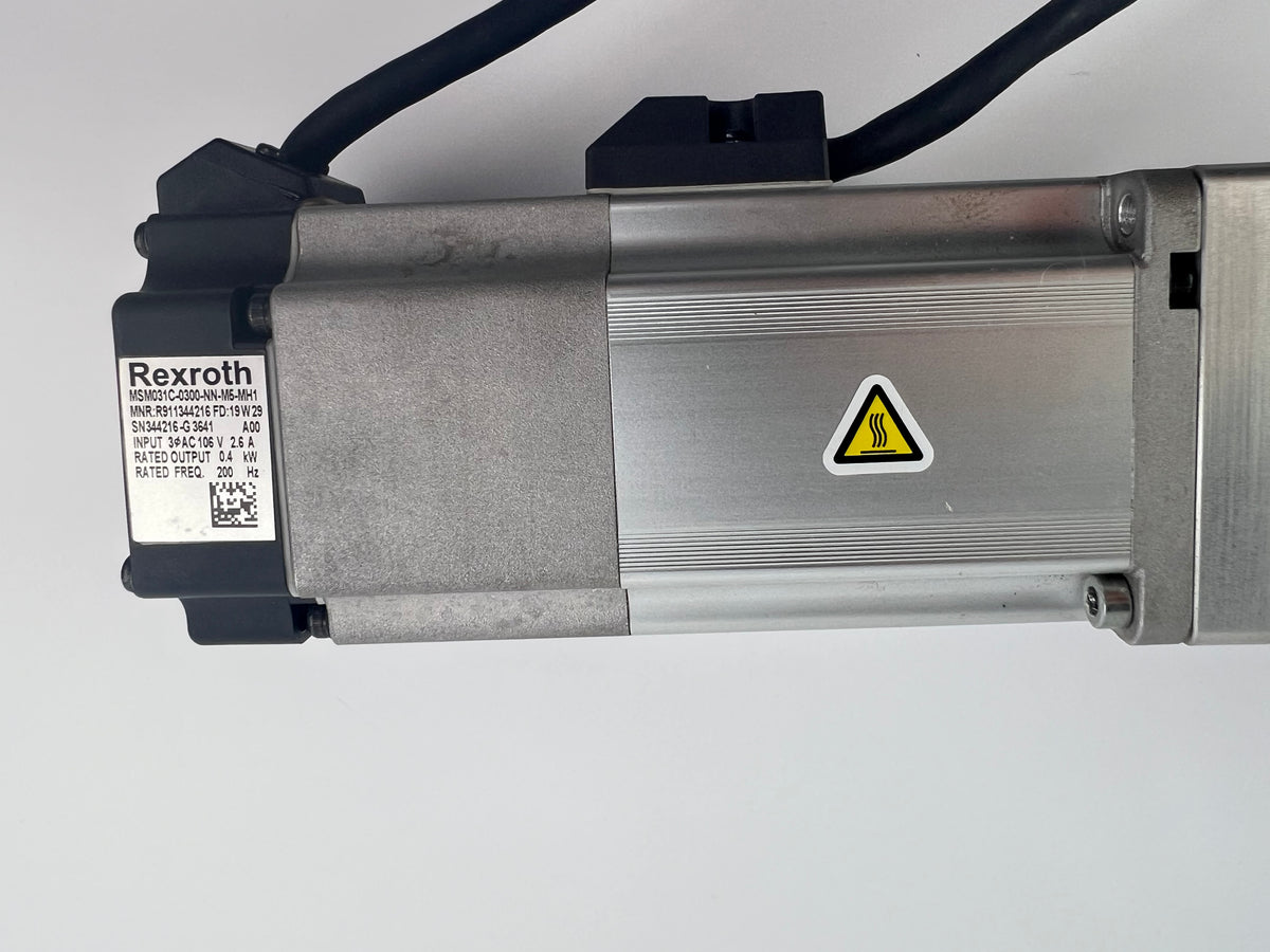 Rexroth EMC-040-NN-2 + MSM031C-0300-NN-M5-MH1 Smax=250mm Linear Actuator + Servo