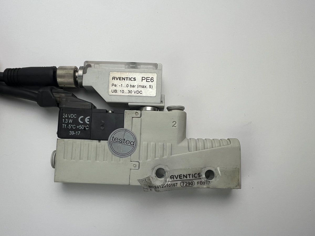 Aventics R412010167 Ejector, Series EBS with 2m Cable