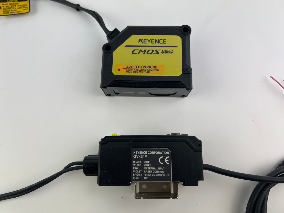 Keyence GV-21P CMOS Laser Sensor