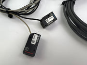 1x Keyence LV-N11CP Digital Laser Sensor + 2x LV-NH100 Sensor Heads 5m Cable