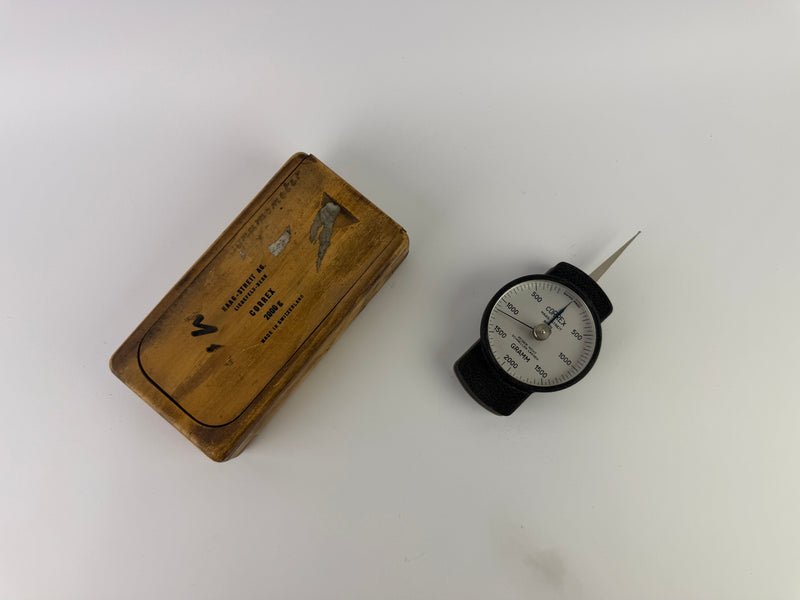 Swiss Made Correx 2000g Tension Compression Gauge Haag Streit Bern 2000 Gram