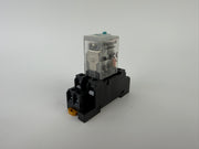 Magnecraft 782XBXM4L-24D Relay 24VDC + 2387H Base Socket Schneider Electric