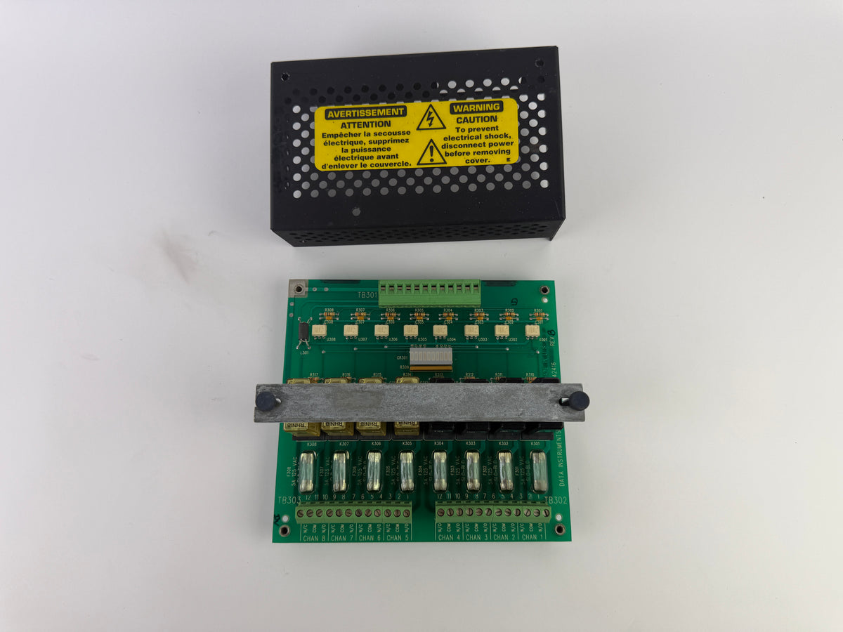 Wintriss Cam Box PCB ASSY C42416 Data Instruments 8 Channel Relay Board