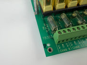 Wintriss Cam Box PCB ASSY C42416 Data Instruments 8 Channel Relay Board