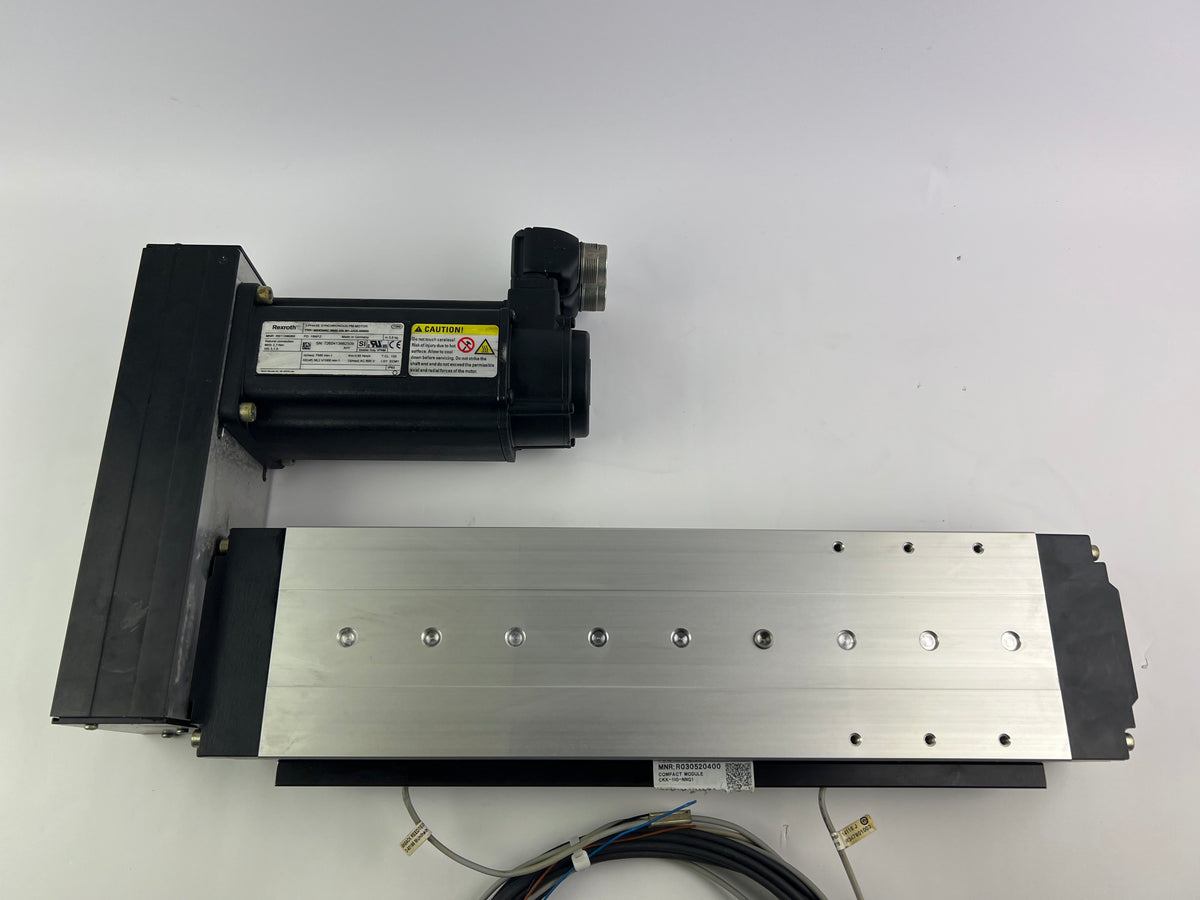 Rexroth R030520400 CKK-110-NNG1 Compact Module + R911306060 MSK040C-0600-NN-M1-UG0-NNNN Motor + 2 Cables + 2 Sensors